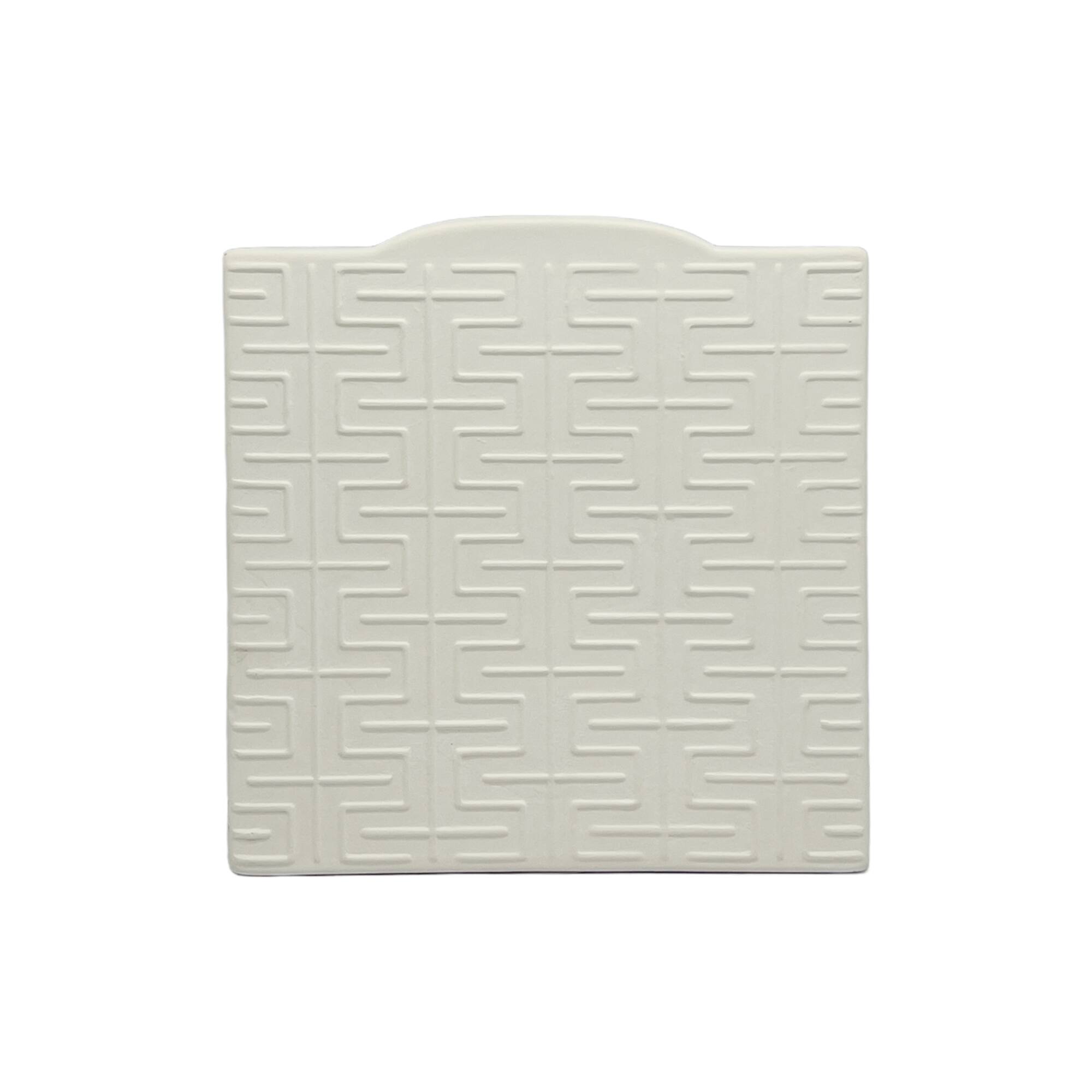 Jonathan Adler x Michaels 6.75" Moroccan Lattice Key DIY Square Ceramic Vase